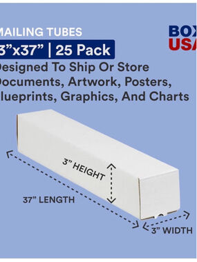 20 pcs -Mailing tube